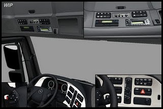 Euro Truck Simulator 2 Textures mercedes int.